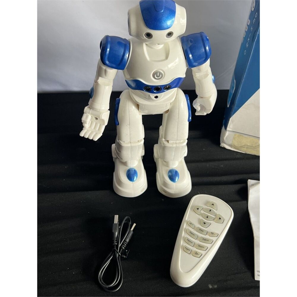 SameWin Allok Mechanics RC Robot Blue White